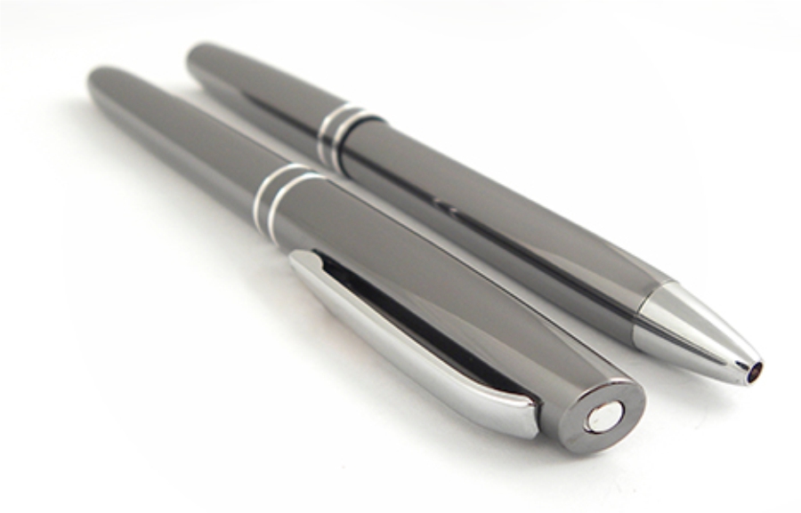 SET DE BOLÍGRAFO Y ROLLER DE ALUMINIO E112